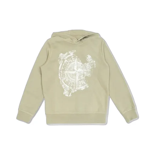Stone Island Junior Logo-Printed Hoodie