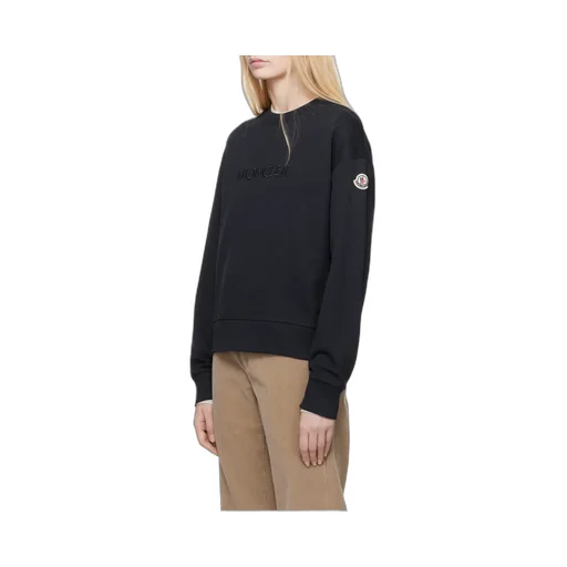 Moncler Logo Embroidered Crewneck Sweatshirt
