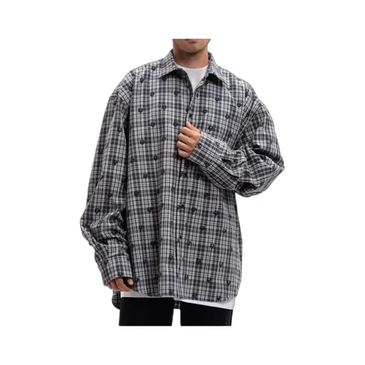 Lapel Long-Sleeved Shirt