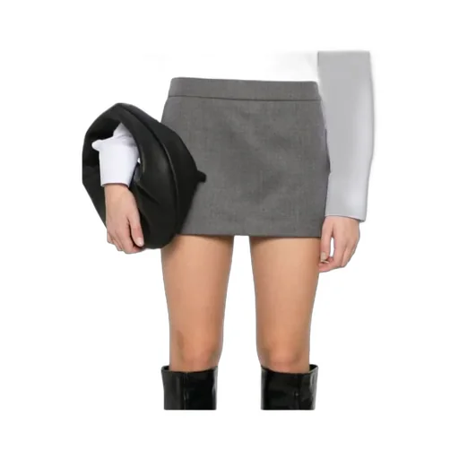 Dart-Detail Mini Skirt