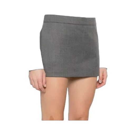 Dart-Detail Mini Skirt