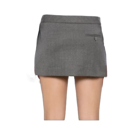 Dart-Detail Mini Skirt