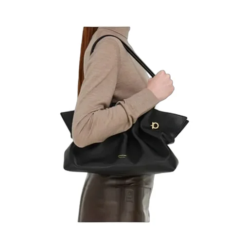 Ferragamo Soft Medium Shoulder Bag