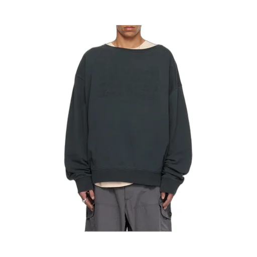 Maison Margiela Numbers Motifed Crewneck Sweatshirt