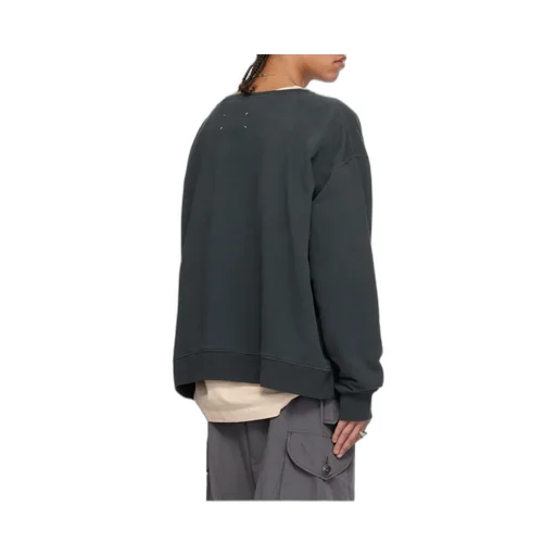 Maison Margiela Numbers Motifed Crewneck Sweatshirt