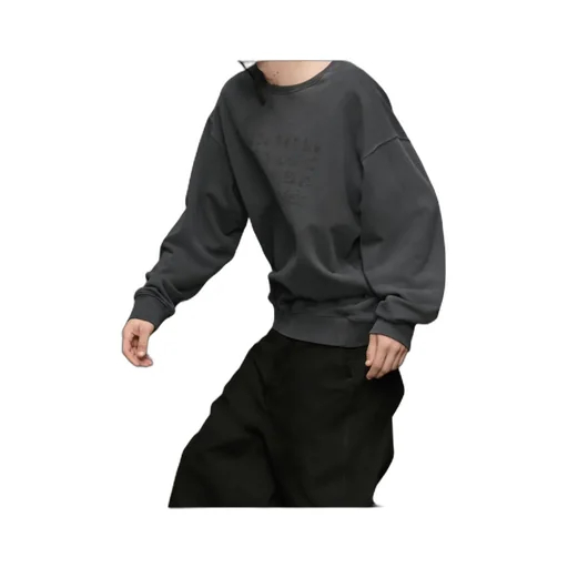 Maison Margiela Numbers Motifed Crewneck Sweatshirt