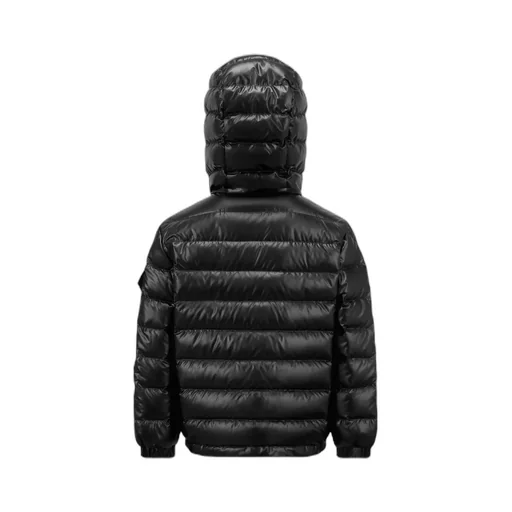 Moncler Enfant Logo Patch Quilted Jacket