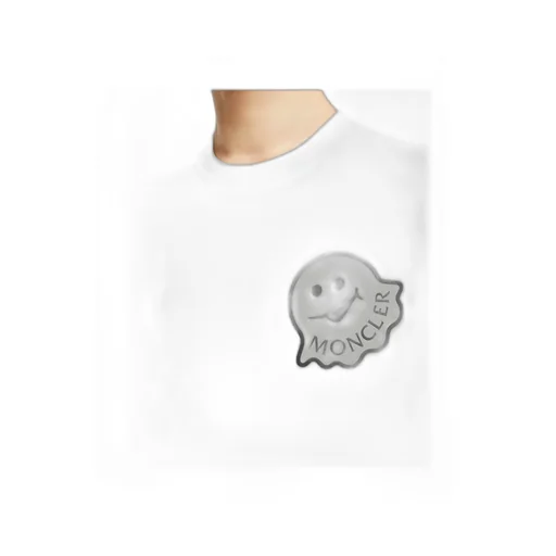 Cartoon Logo Cotton T-Shirt