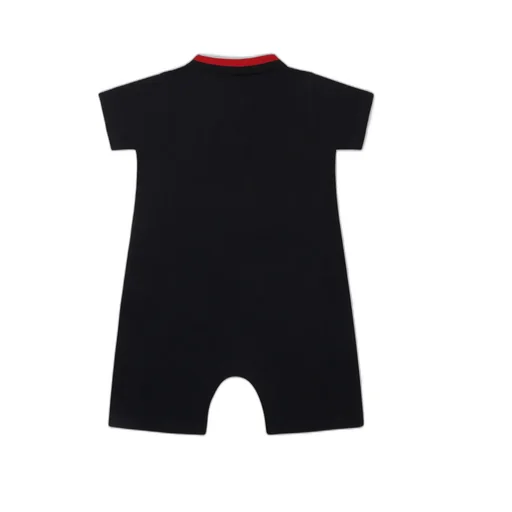 Short-Sleeved One-Piece Suit