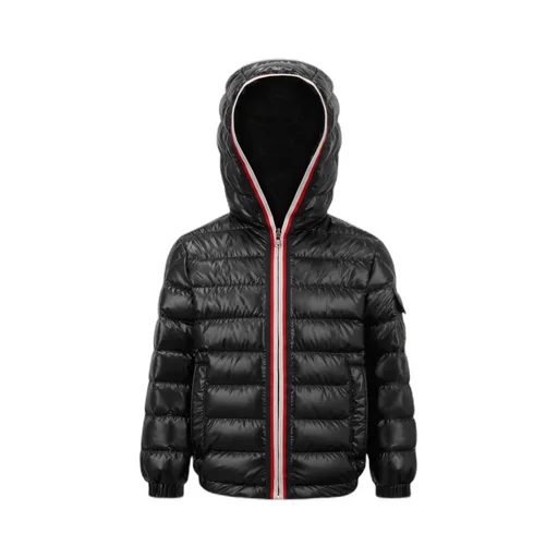 Moncler Enfant Logo Patch Quilted Jacket