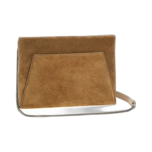 Brunello Cucinelli Logo Debossed Envelope Shoulder Bag