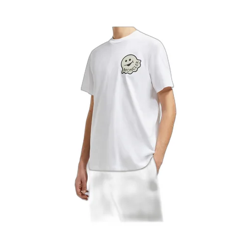 Cartoon Logo Cotton T-Shirt