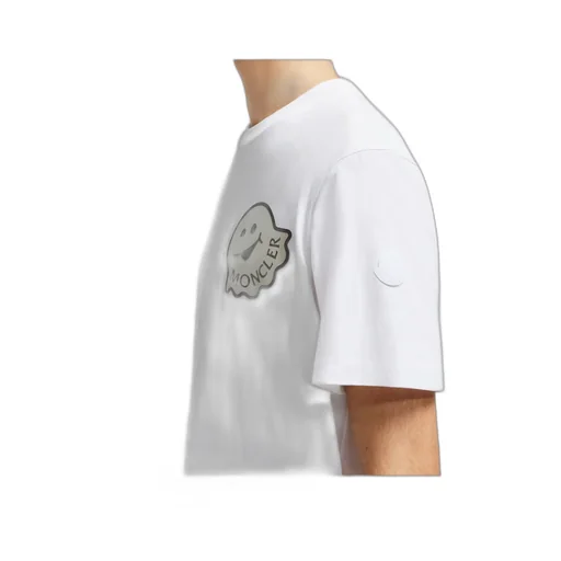 Cartoon Logo Cotton T-Shirt
