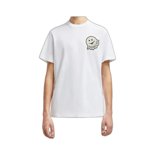 Cartoon Logo Cotton T-Shirt