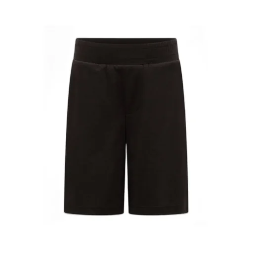 Moncler Enfant Logo Patch Bermuda Shorts