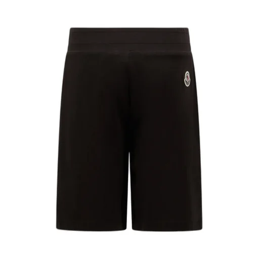 Moncler Enfant Logo Patch Bermuda Shorts