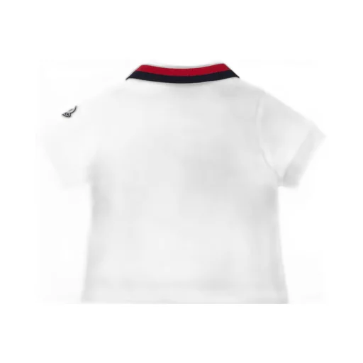 Embroidered Logo Cotton Polo Shirt