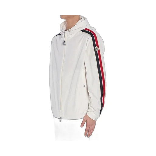 Moncler Zip-Up Hooded Jacket