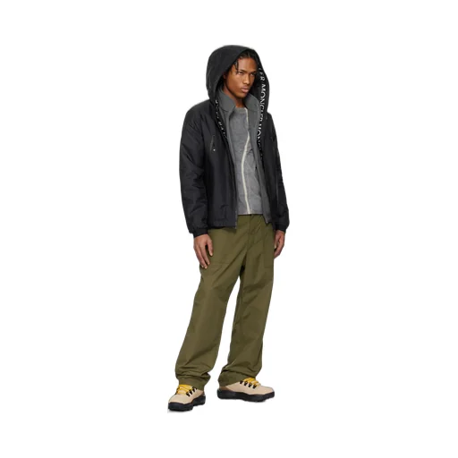 Moncler Zip-Up Hooded Jacket