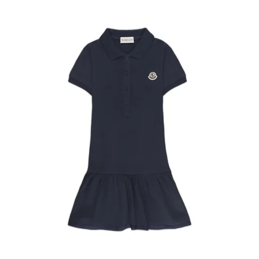 Moncler Enfant Piquet Polo Shirt Dress