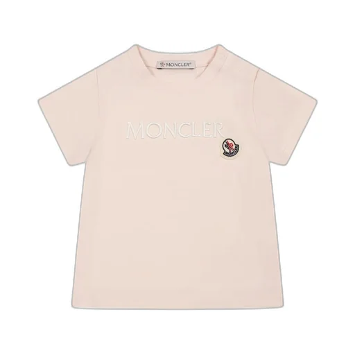 Moncler Enfant Embroidered Logo T-Shirt