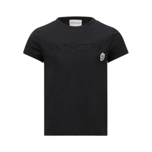 Moncler Enfant Logo Embroidered T-Shirt