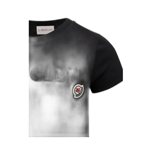Moncler Enfant Logo Embroidered T-Shirt