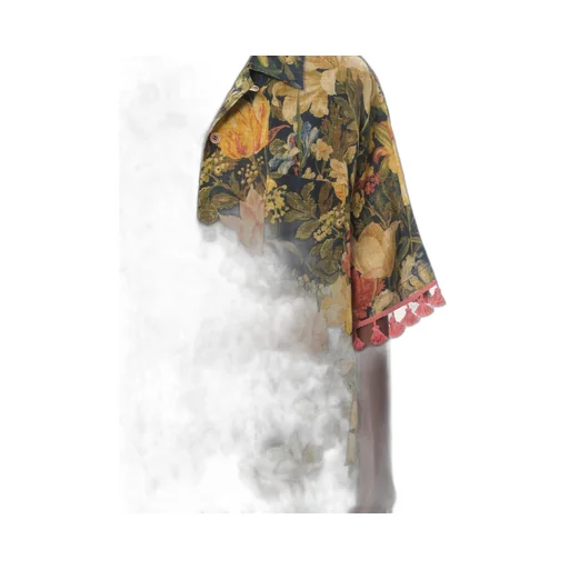 Valentino All-Over Floral Printed Short-Sleeved Shirt