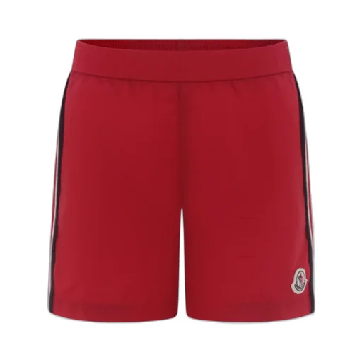 Moncler Enfant Bicolour Trim Swim Shorts
