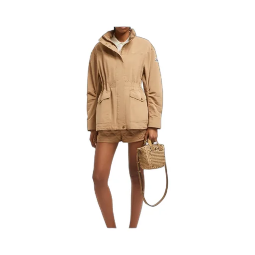 Moncler Nades High-Neck Parka