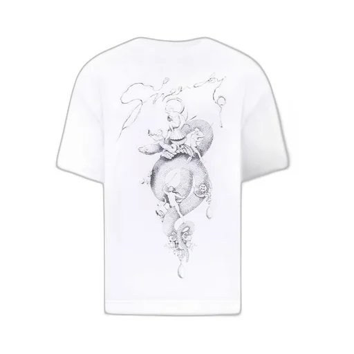 Givenchy Snake Printed Crewneck T-Shirt