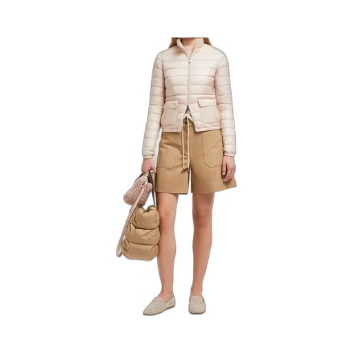 Moncler Lans High Neck Zip-Up Padded Jacket