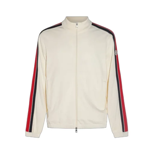 Moncler Logo Patch Zipped Sweatshirt