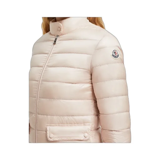 Moncler Lans High Neck Zip-Up Padded Jacket