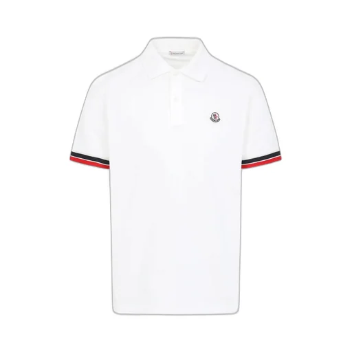 Moncler Logo Patch Short Sleeved Polo Shirt