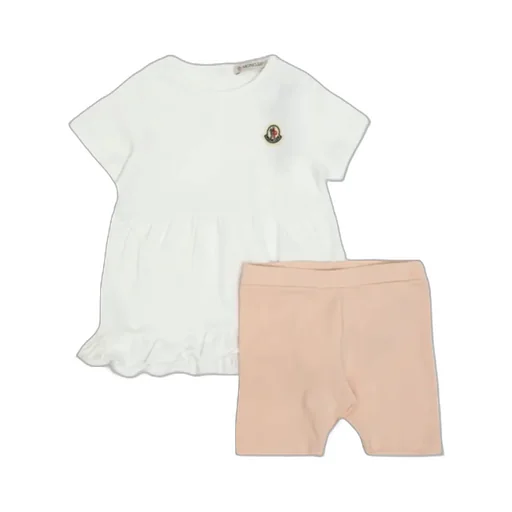 Moncler Enfant Logo Patch Dress Suit