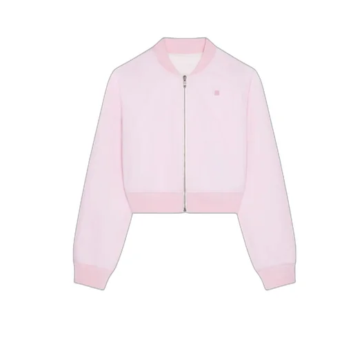 Givenchy 4G Embroidered Zipped Bomber Jacket
