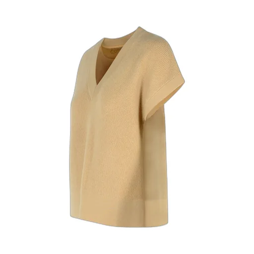 Purotatto Ribbed V-Neck Knitwear