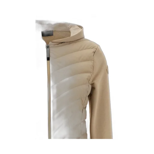 Moncler Quilted Zip-Up Hooded Jacket