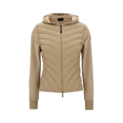 Moncler Quilted Zip-Up Hooded Jacket