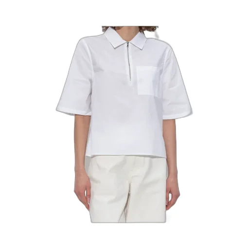 Poplin Polo Shirt