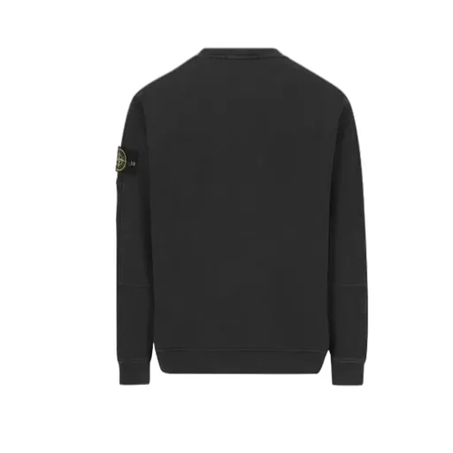 Stone Island Logo Patch Crewneck Sweatshirt