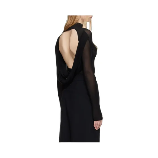 Jean Paul Gaultier Covered Cup Ruched Top