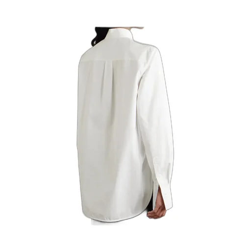 TotÊMe Curved Hem Buttoned Shirt