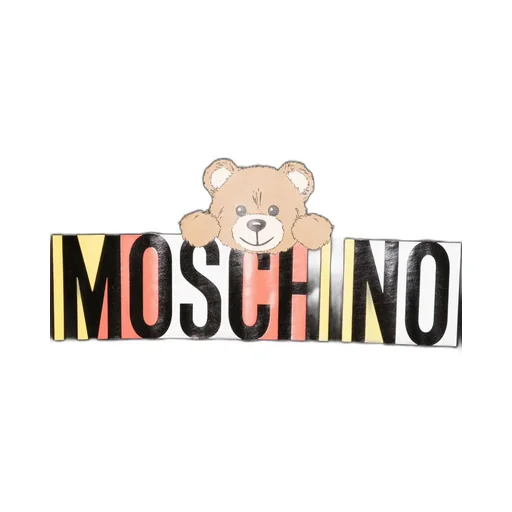 Moschino Kids Teddy Bear-Motif Crewneck T-Shirt