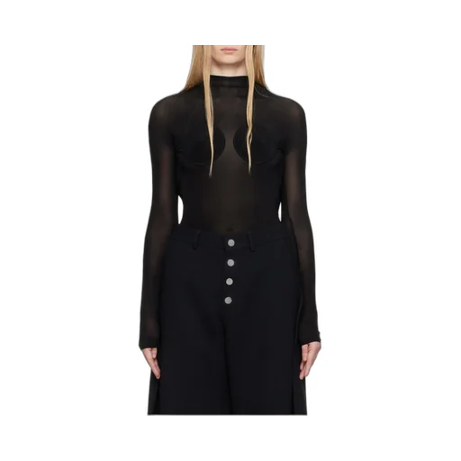 Jean Paul Gaultier Covered Cup Ruched Top