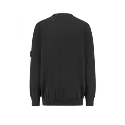 Stone Island Compass Patch Crewneck Jumper