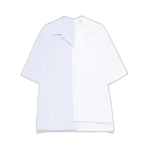 Lanvin Two-Toned Short-Sleeved Shirt