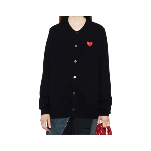 Long-Sleeved Knitted Cardigan