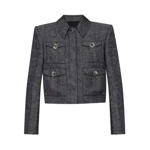 Givenchy 4G Buttoned Cropped Jacket